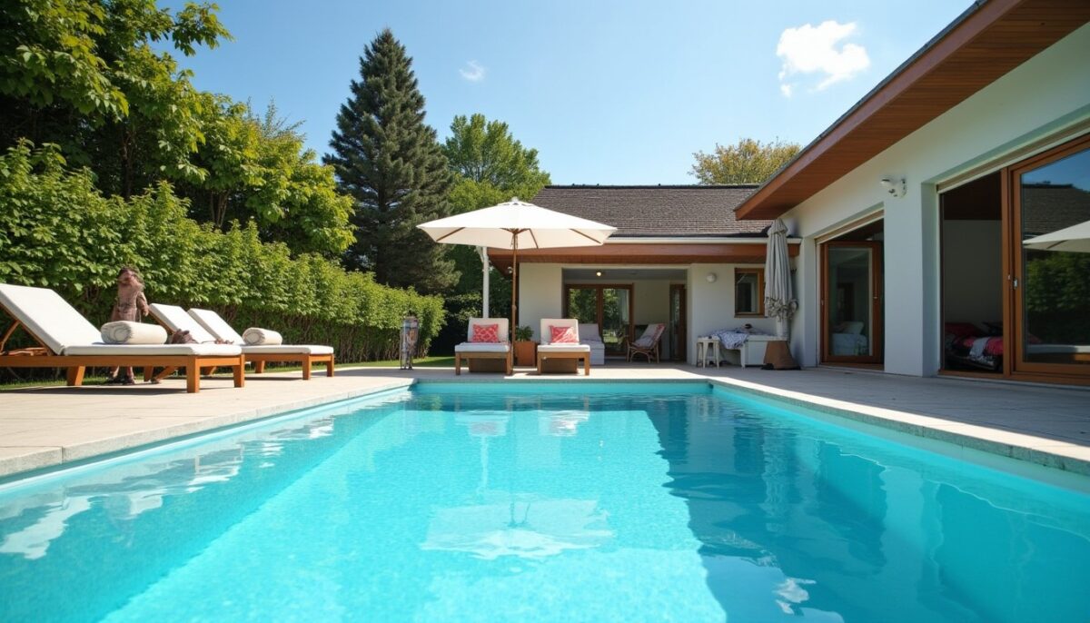 Aménagez un espace piscine élégant et pratique pour un été sans souci