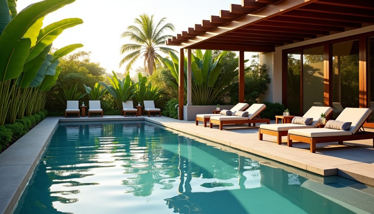 Aménager un coin piscine élégant et pratique pour un été sans souci