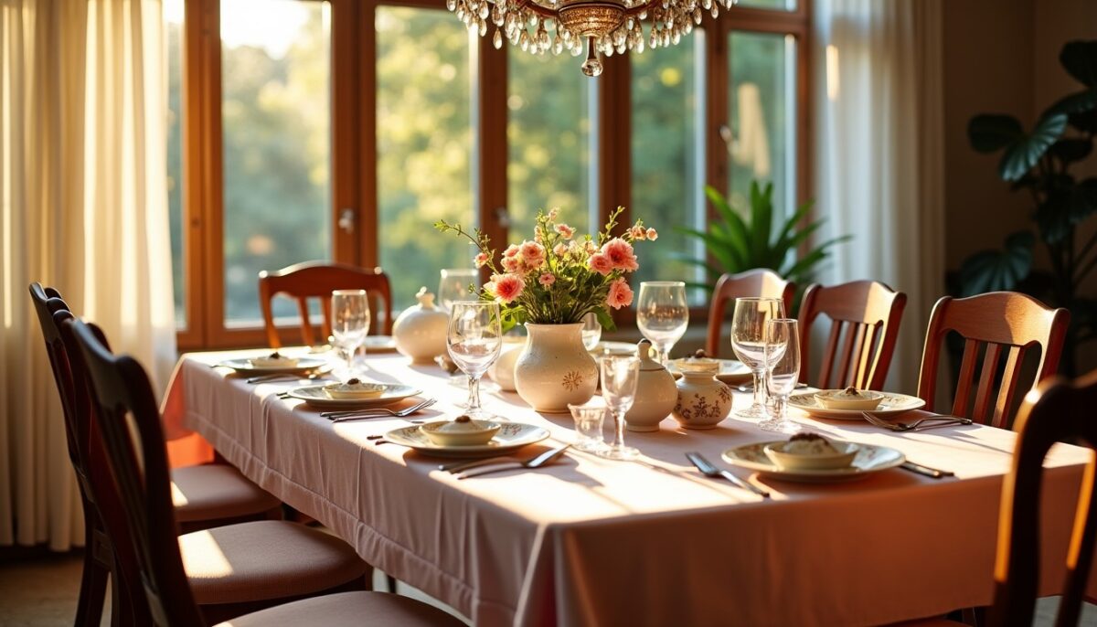 Comment la nappe sur mesure est devenue l'élément clé des tables familiales Comment la nappe sur mesure est devenue l'élément clé des tables familiales